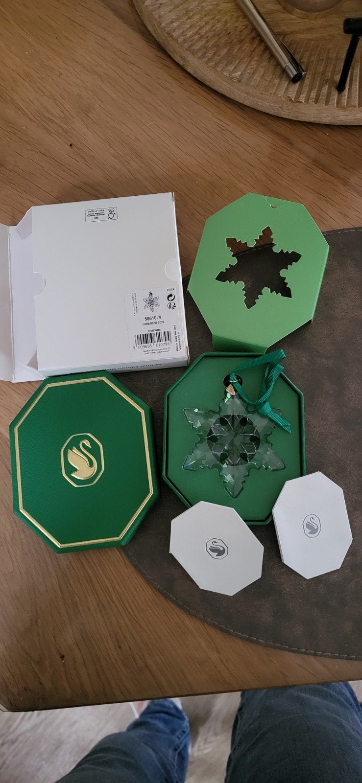 Swarovski Jaarlijkse Editie Ornament 2024 kerstster, Ophalen of Verzenden, Nieuw, Huisaccessoire