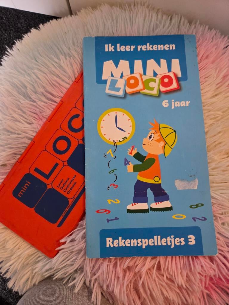 Mini Loco Rekenspelletjes 3 - Leerzaam en Leuk!, Ophalen of Verzenden, Zo goed als nieuw, Puzzelen