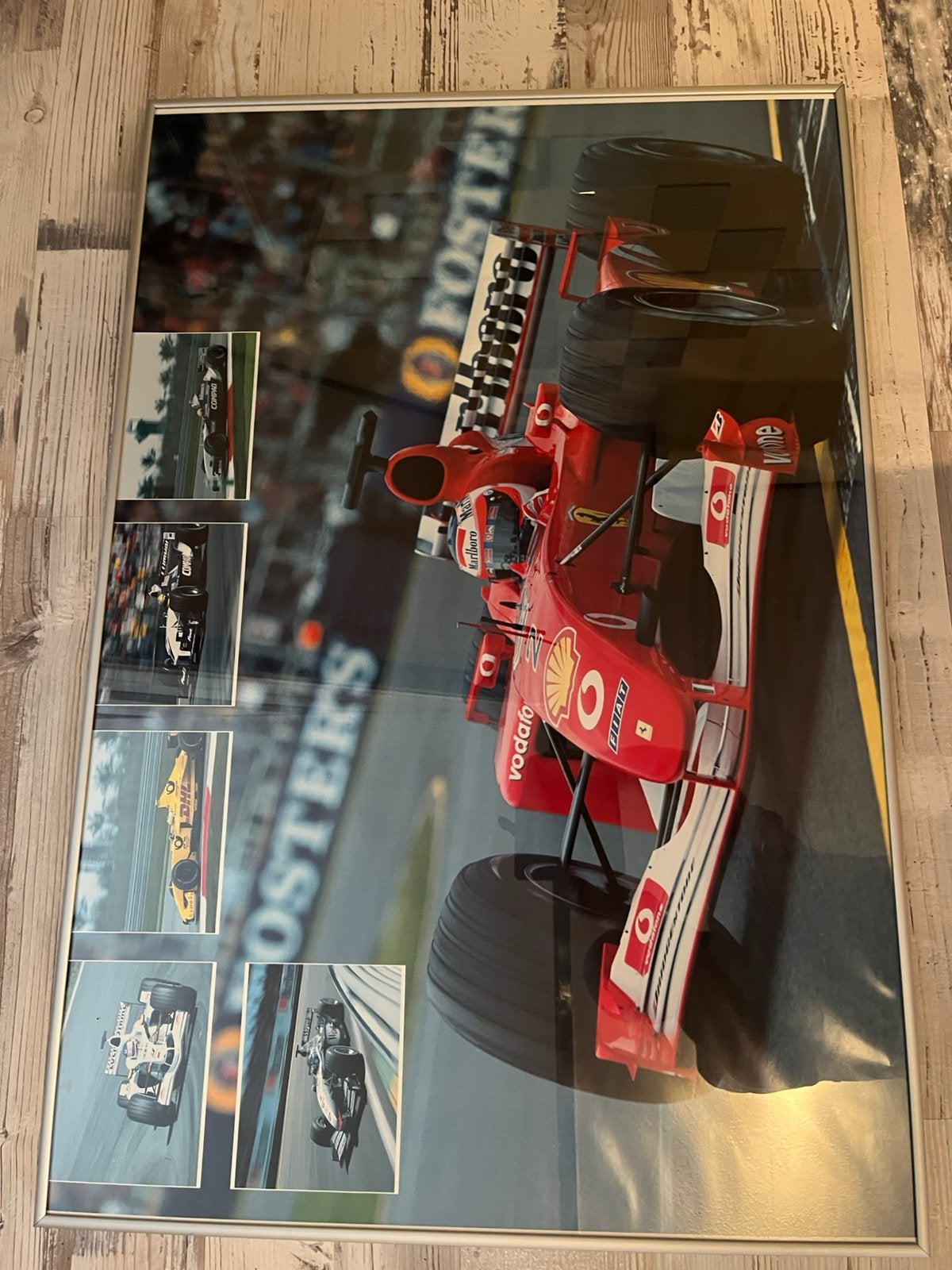 Poster michael schumacher? Ferrari., Verzamelen, Ophalen of Verzenden, Zo goed als nieuw, Auto's