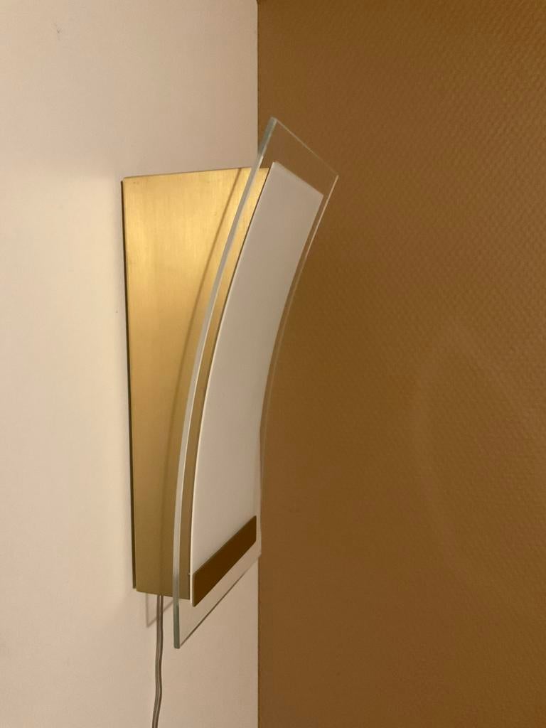 Prachtige wandlamp van Grossmann Leuchten, Huis en Inrichting, Ophalen of Verzenden, Zo goed als nieuw, Glas