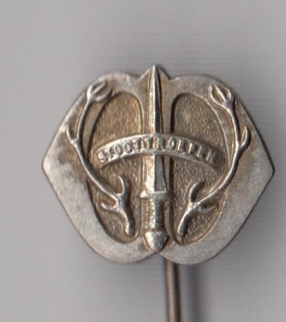 Stoottroepen embleem speldje, Verzamelen, Niet vindbaar, Niet vindbaar, Nederland, Embleem of Badge