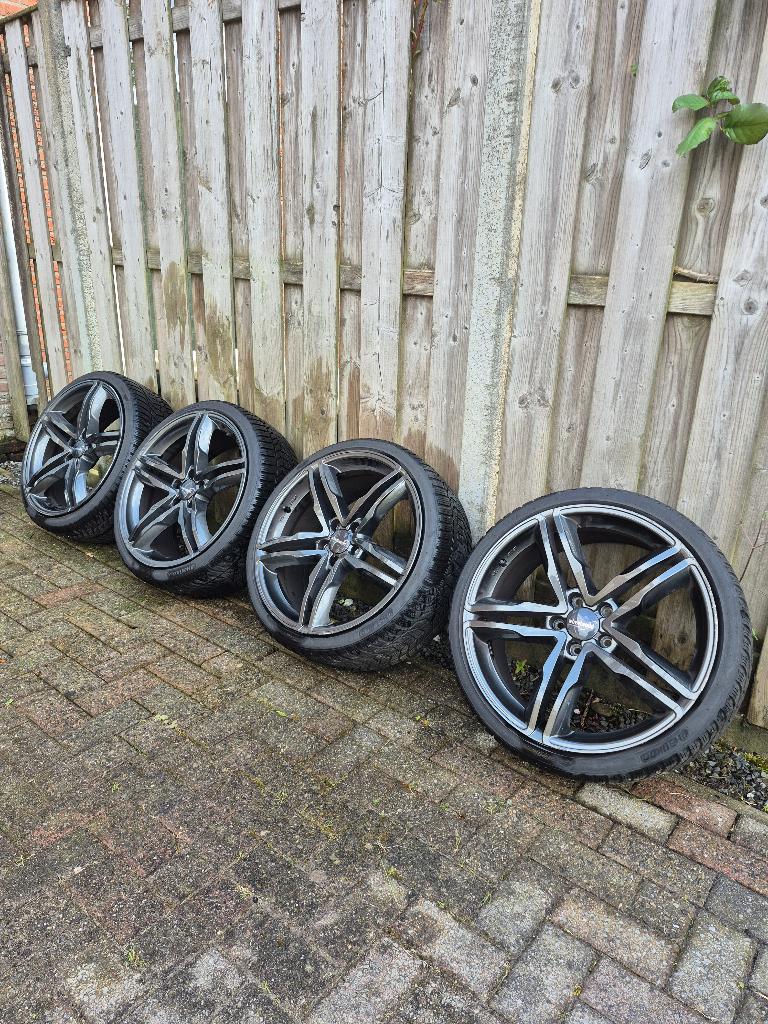 225/35R19 88W Winterbandenset, Gebruikt, Banden en Velgen, Winterbanden, Personenwagen