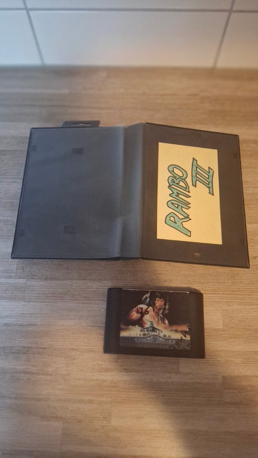 Sega Mega Drive 16-bit Rambo III, Spelcomputers en Games, Ophalen of Verzenden