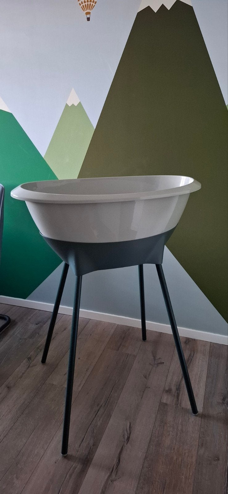 Luma babybadje met standaard - perfecte staat, Zo goed als nieuw, Badje, Standaard, Ophalen
