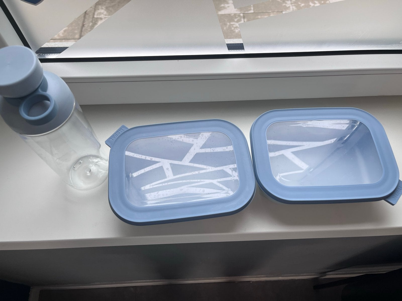 Mepal lunchbox en drinkfles set - nieuw, Ophalen, Kunststof, Nieuw, Overige merken