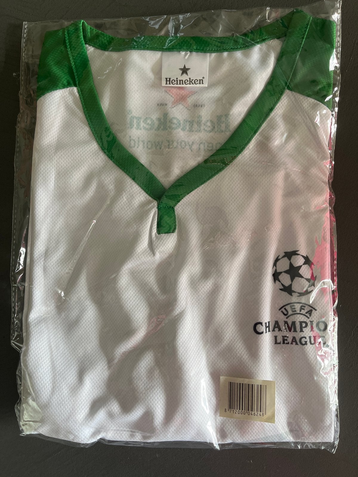 Heineken Champions League Voetbalshirt, Wit, Nieuw, Overige maten, Ophalen of Verzenden