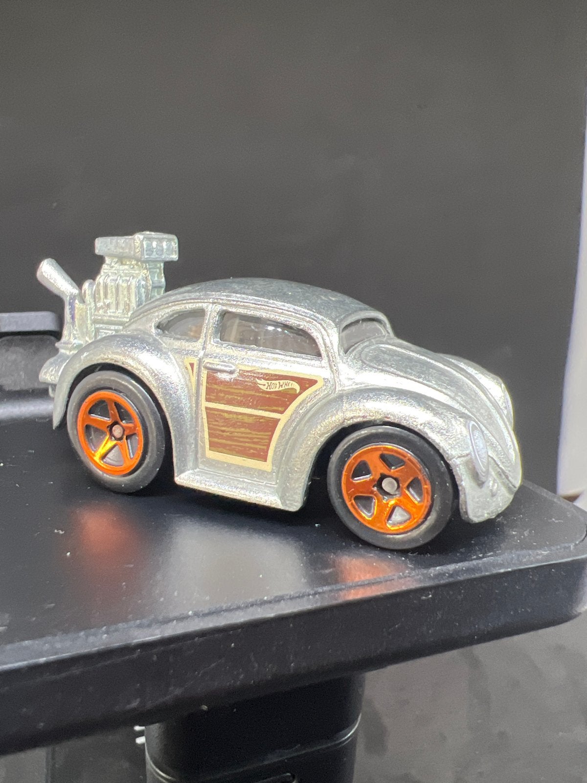 Hot Wheels Volkswagen Kever - Zilver (2016), Ophalen of Verzenden, Zo goed als nieuw, Auto