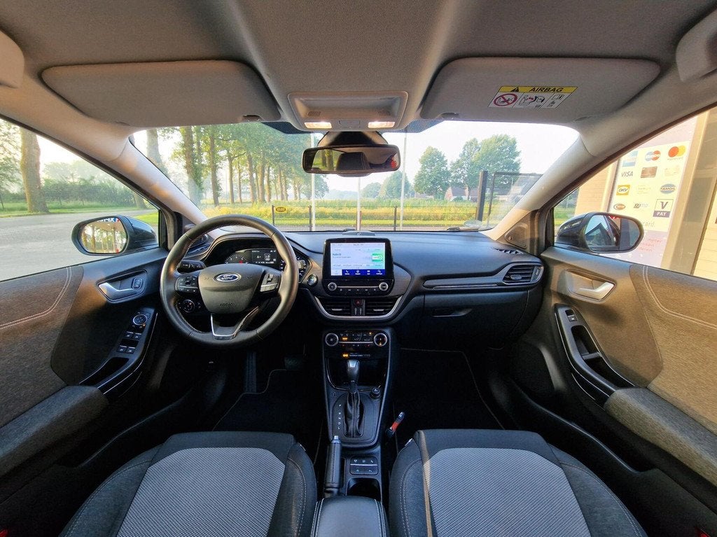 Ford Puma 1.0 EcoBoost Hybrid Titanium X Tech-Edition|automa, Met garantie (alle), 1226 kg, Zwart, Origineel Nederlands