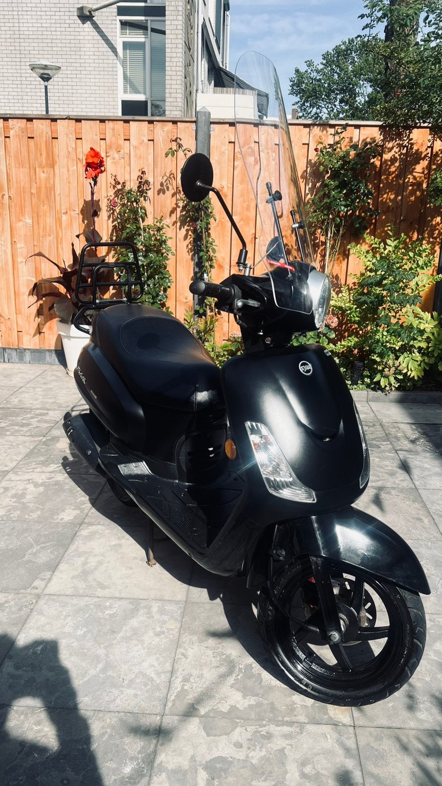 Te koop sym fiddle 2 2021 brom 4 takt, Fietsen en Brommers, O, Maximaal 45 km/u, Sym, Ophalen of Verzenden