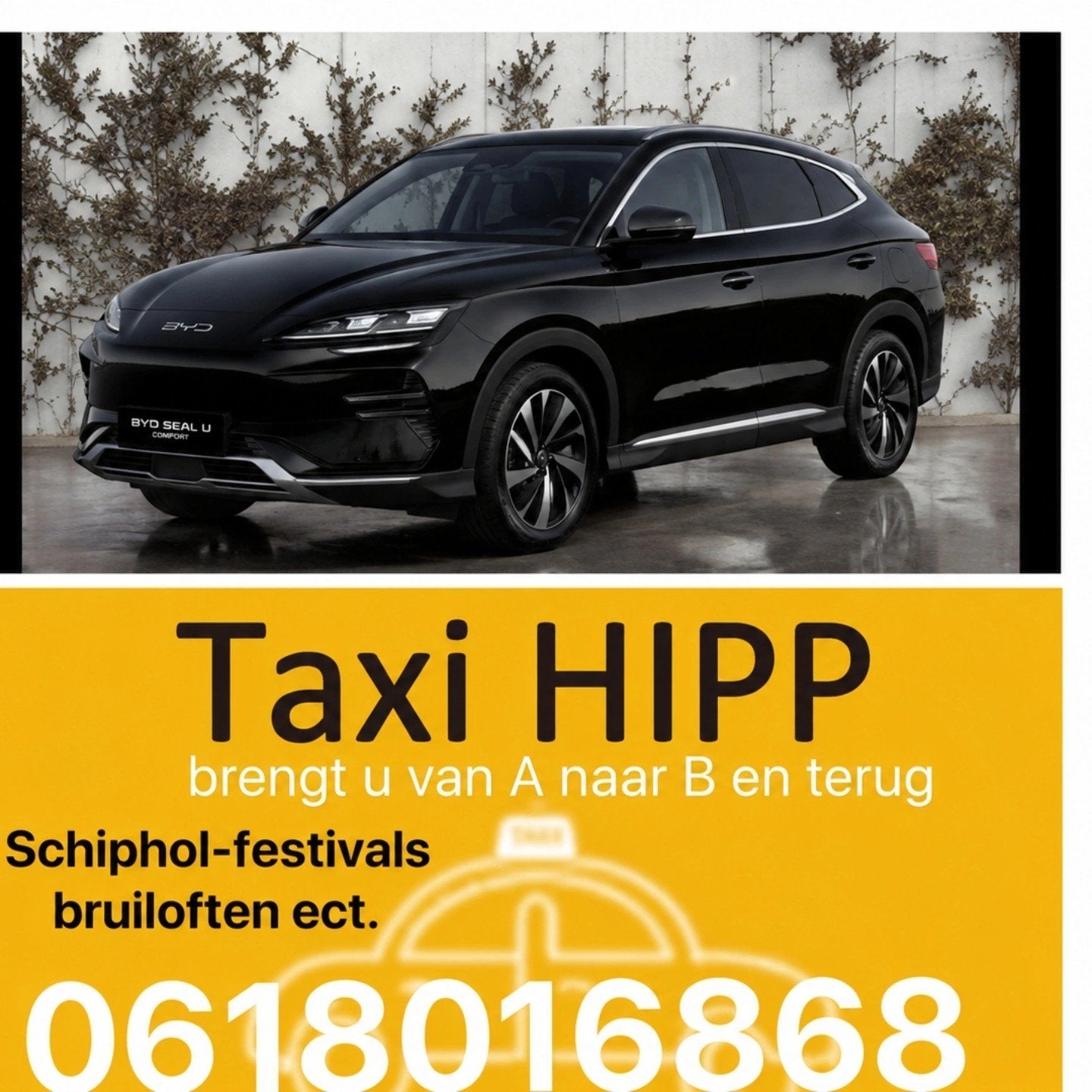 Taxi nodig? Ritje naar schiphol