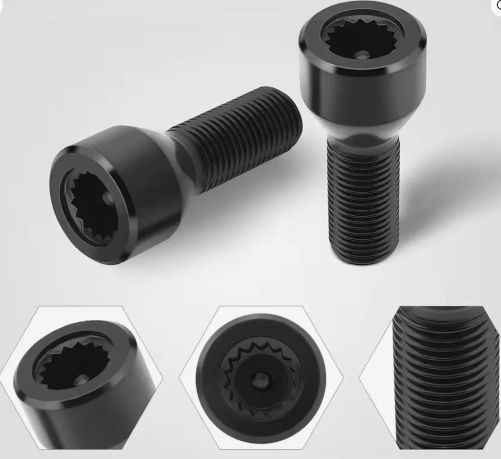 Schroefn voor auto's wielen 12x1.5 NIEUW, Ophalen of Verzenden