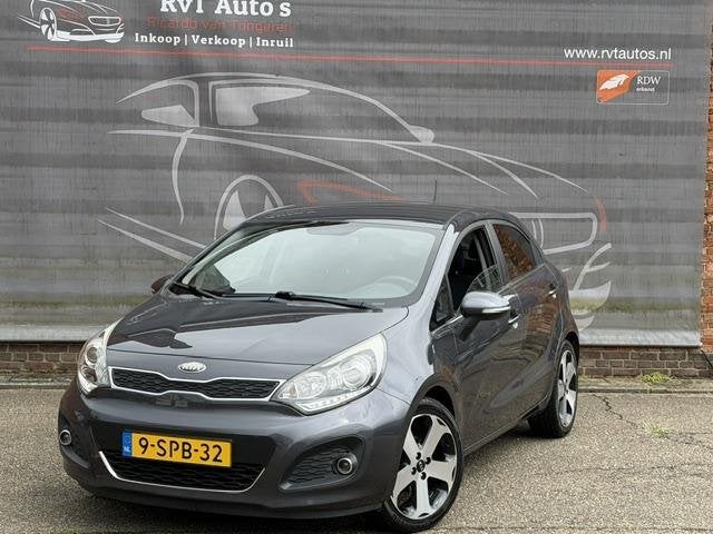 Kia Rio 1.2 CVVT Plus Pack NAP,LED,Garantie, Auto's, Euro 5, 4 cilinders, Elektrische ramen, Origineel Nederlands