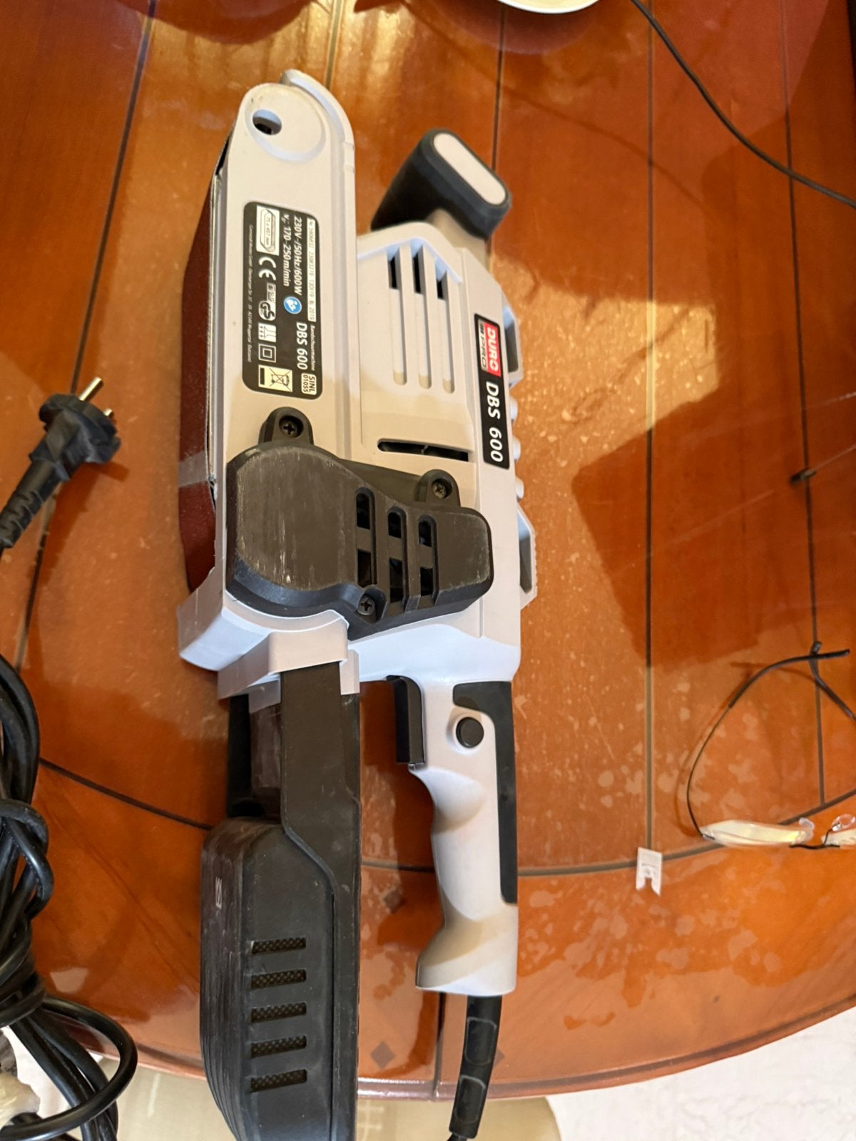 Schuurmachine Belt sander Duro Pro DBS 600, Ophalen of Verzenden, Zo goed als nieuw