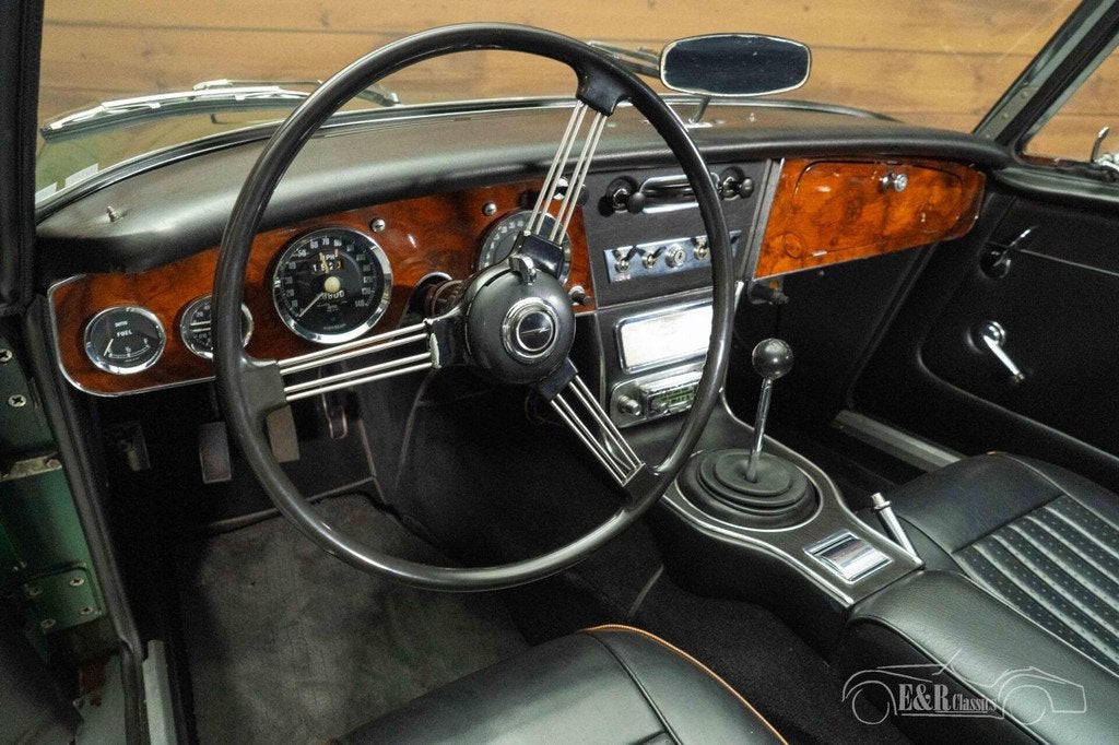 Austin-healey 3000 MK3 Cabriolet | 1965, Auto's, Oldtimers, Zwart, Cabriolet, Leder, Bedrijf
