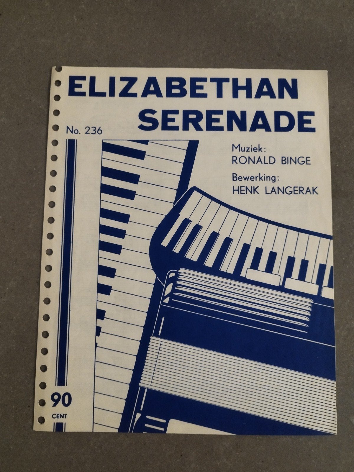 Bladmuziek - Elizabethan serenade, Ophalen of Verzenden, Artiest of Componist