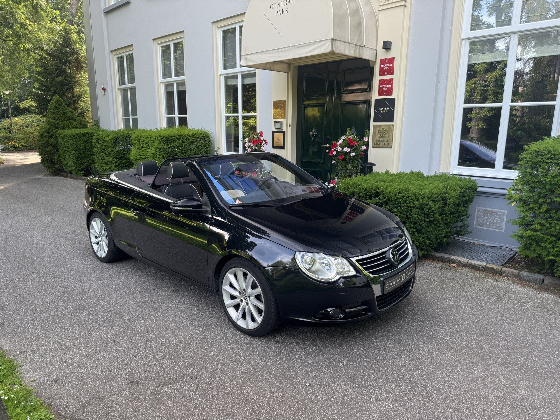 Volkswagen Eos 3.2 V6 Highline, Dynaudio (bj 2009), Gebruikt, 3189 cc, 4 stoelen, Zwart