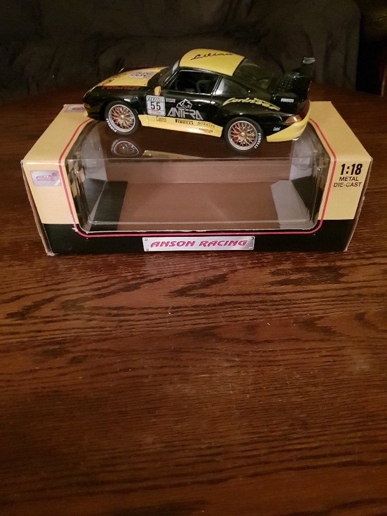 Anson Porsche 911 GT2, Hobby en Vrije tijd, Ophalen of Verzenden, Zo goed als nieuw, Auto, Anson
