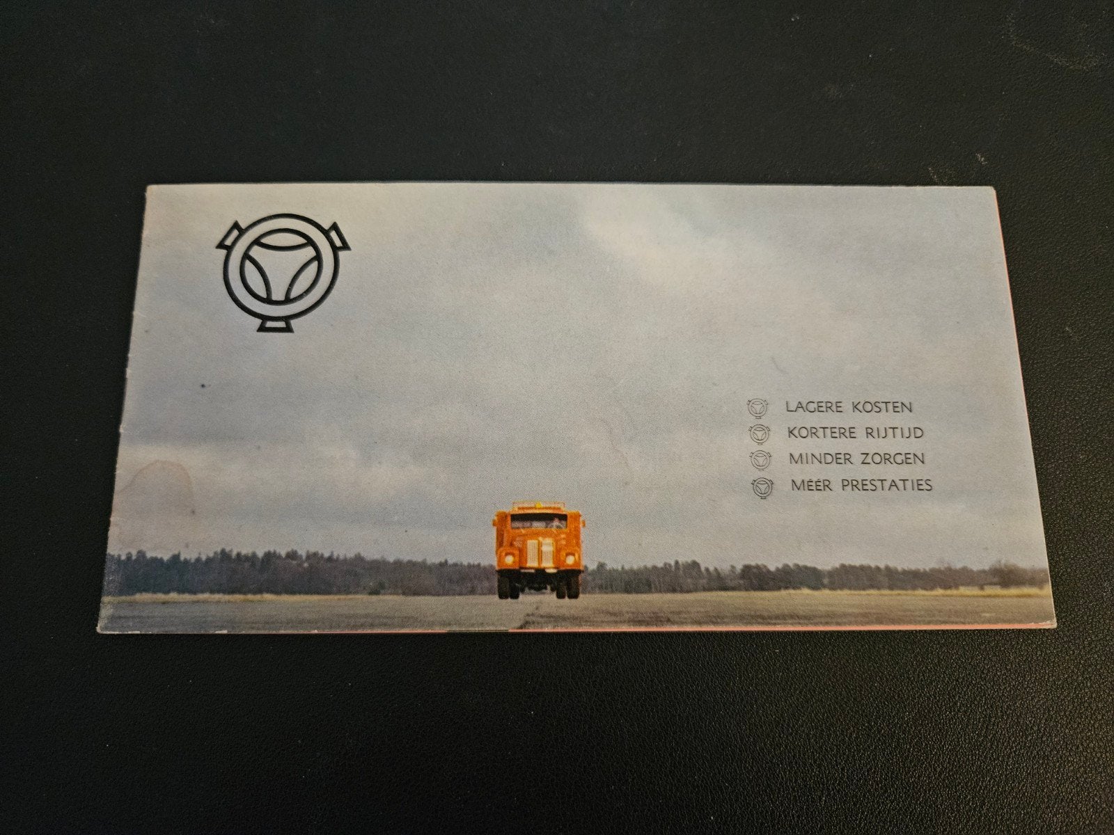 Brochure Scania - Vabis, Ophalen of Verzenden, Zo goed als nieuw, Overige merken