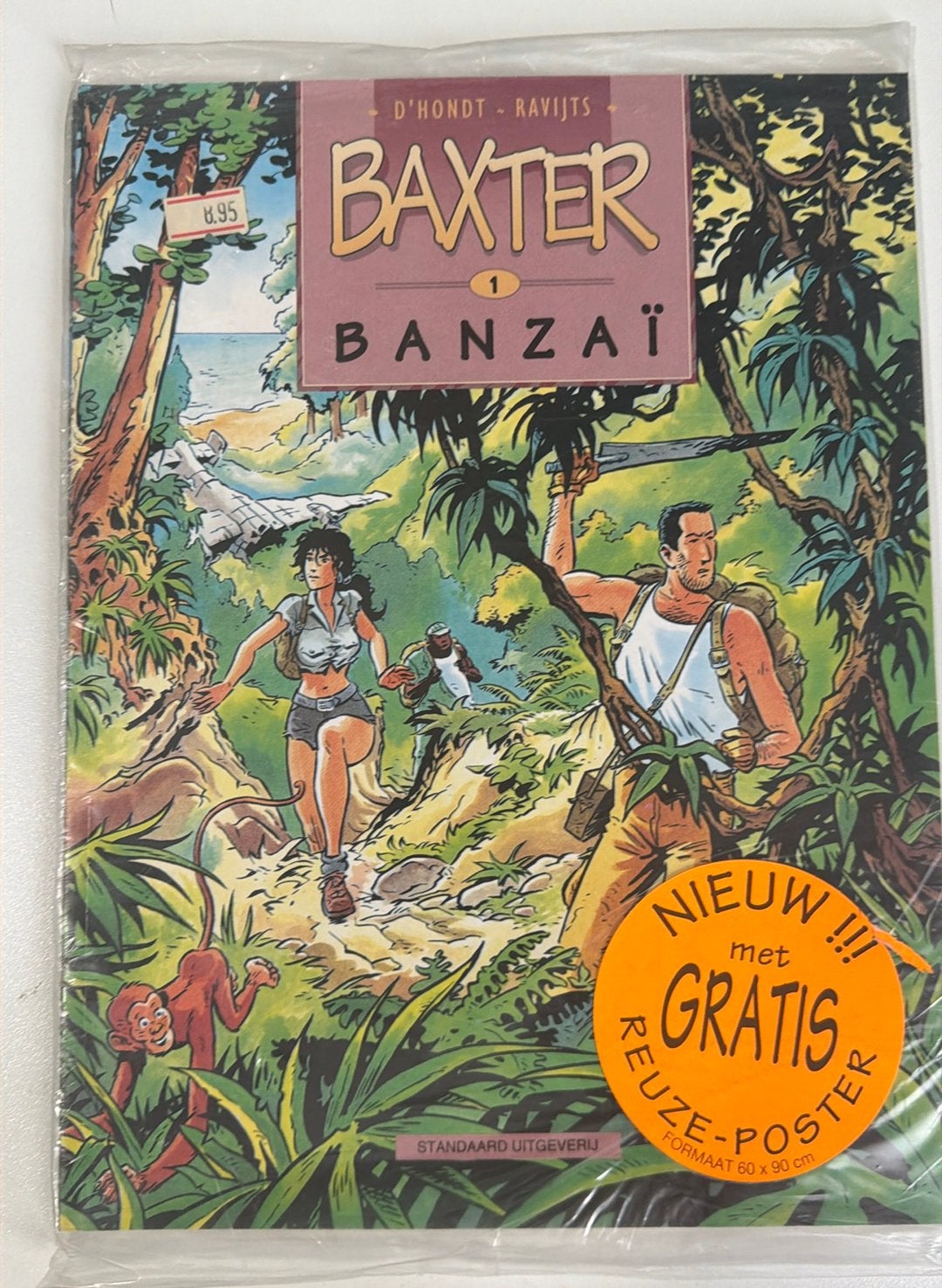 Baxter Banzaï 1 - Nieuw met gratis poster, Eén stripboek, Ophalen of Verzenden, Nieuw