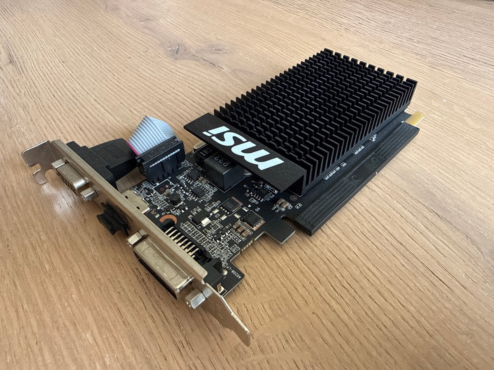 MSI GT 710 1GD3H LP Videokaart - Perfect voor basisgebruik, Computers en Software, Gebruikt, GDDR3, Ophalen of Verzenden, Nvidia