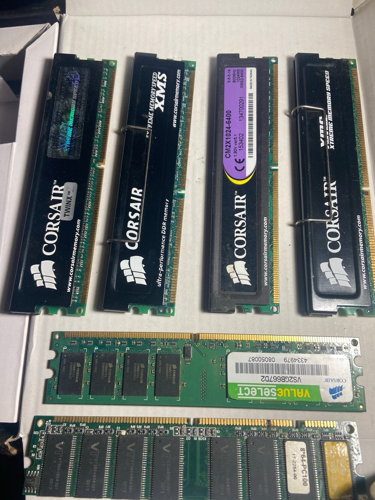 Corsair DDR2 en DDR RAM Geheugenmodules, Computers en Software, RAM geheugen, Gebruikt, Server, Ophalen of Verzenden, DDR
