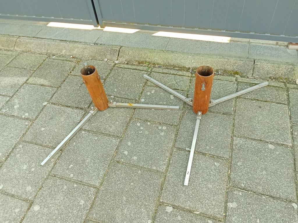 2x zelf gemaakte Parasolvoet, Ophalen of Verzenden, Minder dan 1 meter, Parasolvoet