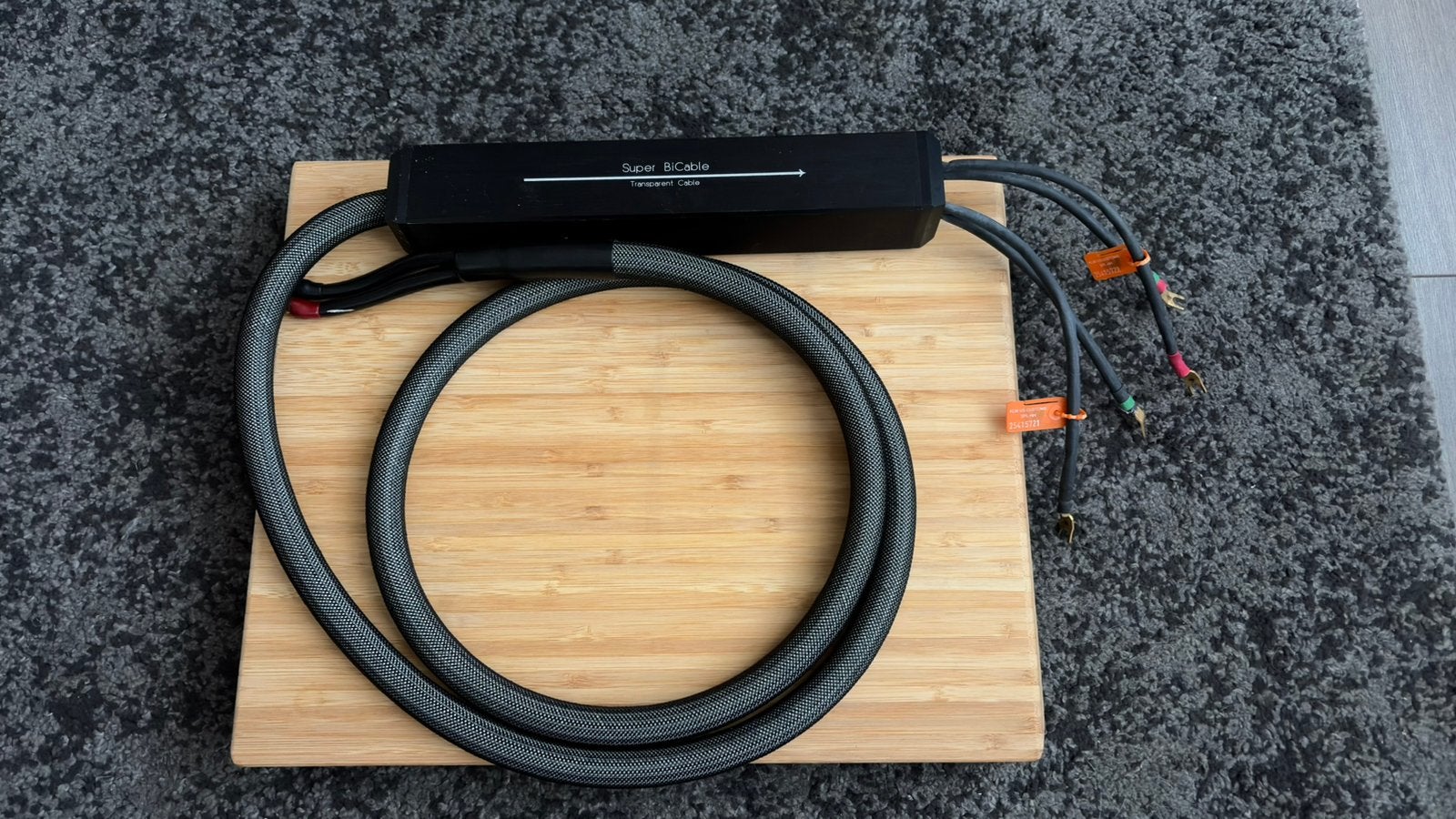 Transparent Super Bi-Wire luidsprekerkabel, Ophalen, 2 tot 5 meter, Luidsprekerkabel