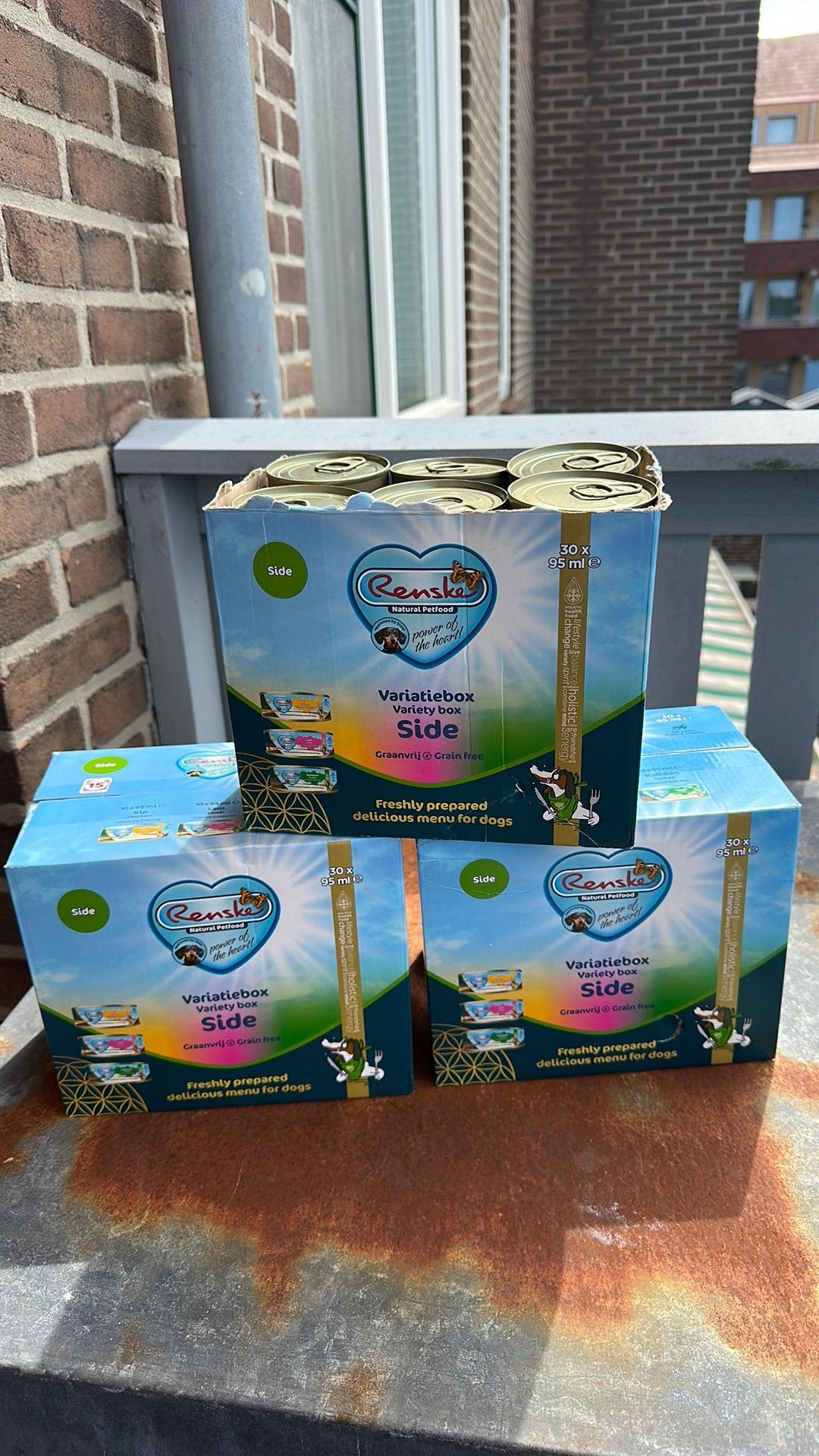 3 DOZEN RENSKE NAT HONDENVOER SIDE, Verzenden, Hond