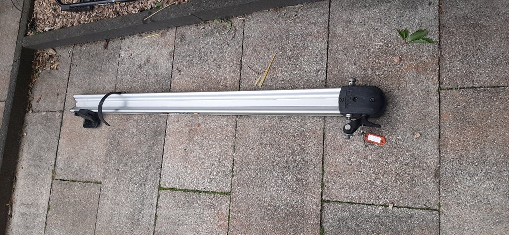 fietsendrager Thule, Ophalen, Gebruikt, Brede banden, Dakdrager