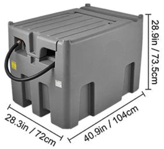 Draagbare Diesel Tank – Brandstoftank – Dieseltank, Corvance B.V., Verzenden, Nieuw, Corvancebol@gmail.com