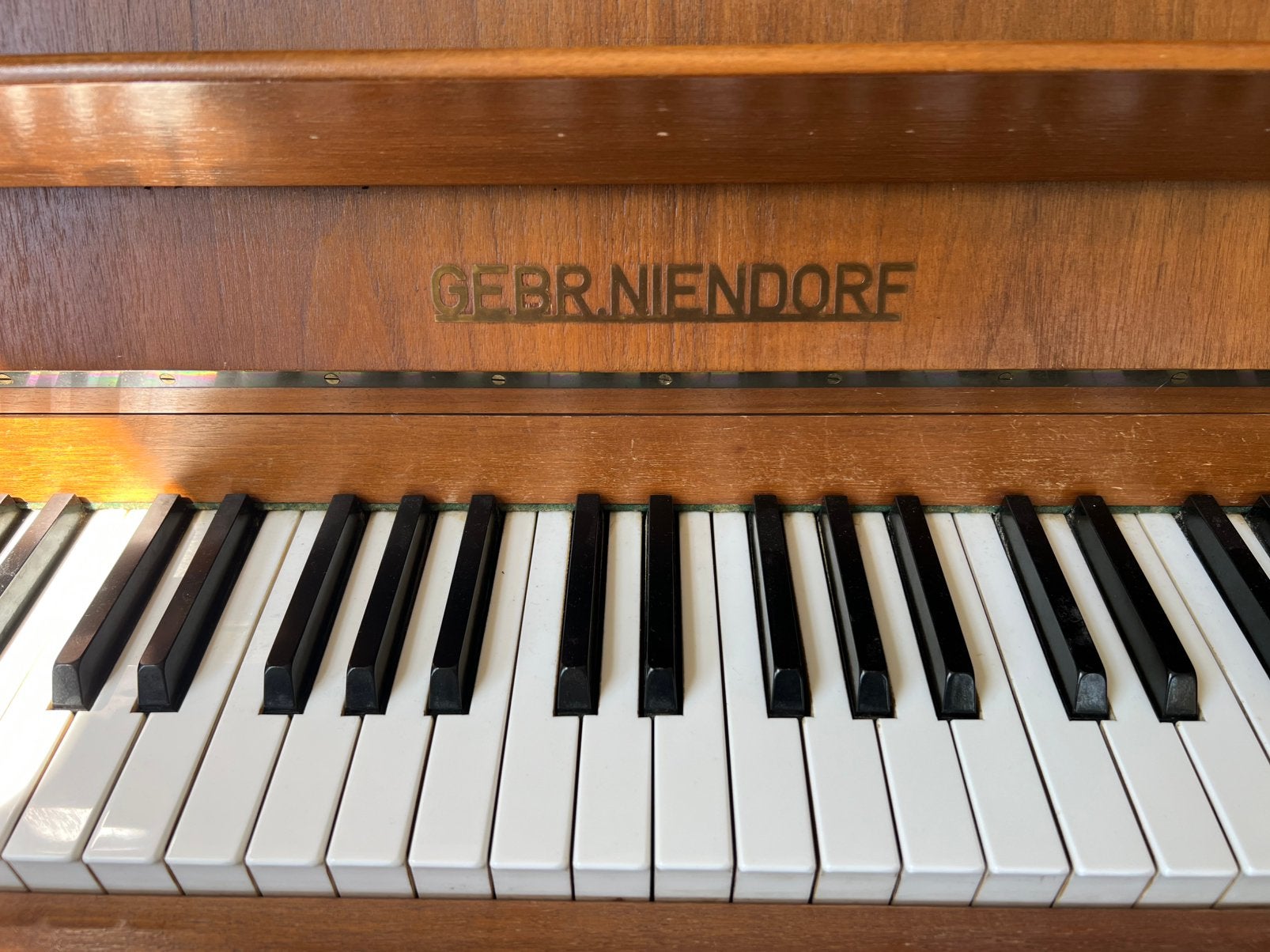 Piano  Niendorf, Ophalen, Gebruikt, Bruin, Piano