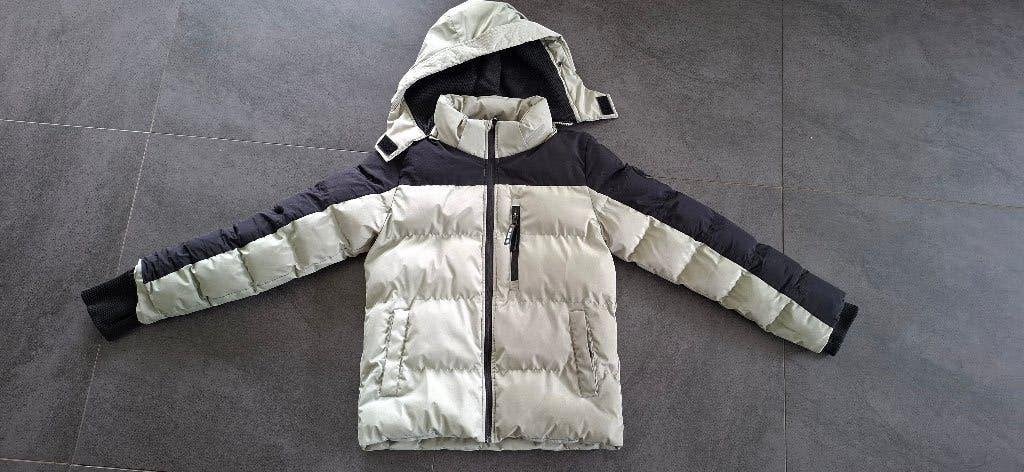 Groen/zwarte winterjas maat 152/158. Cars kinderkleding. Jas, Ophalen of Verzenden, Zo goed als nieuw, Jas, Jongen