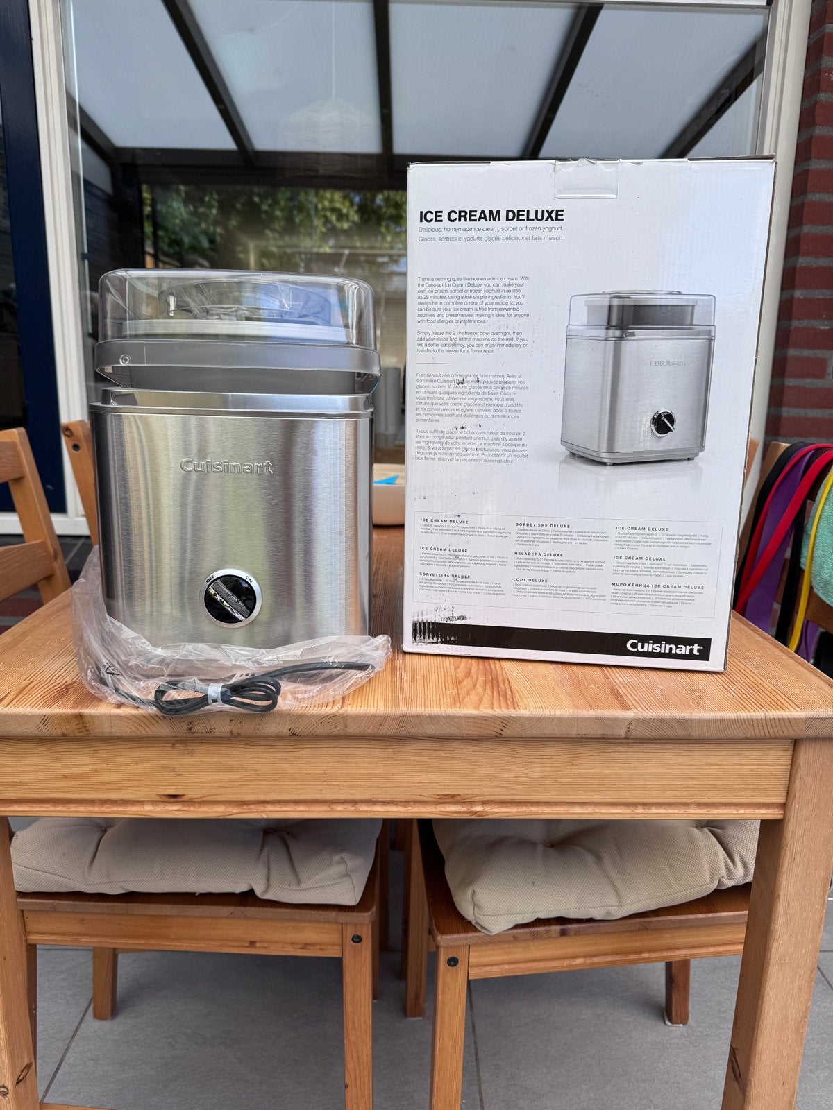 Cuisinart IJsmachine Deluxe - Nieuwstaat, ongebruikt, Ophalen, Nieuw