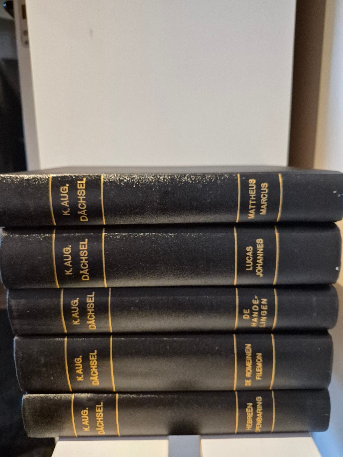 Bijbelverklaring: Het Nieuwe Testament (5 delen), Ophalen of Verzenden, F.P.L.C. van Lingen, K. Aug. Dächsel
