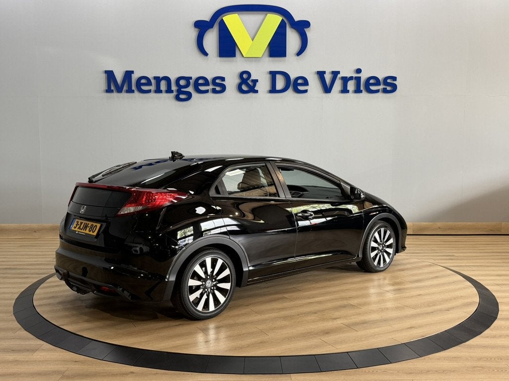 Honda Civic 1.8 Sport Business Edition Airco ECC | Camera |, Voorwielaandrijving, Gebruikt, Zwart, Alcantara