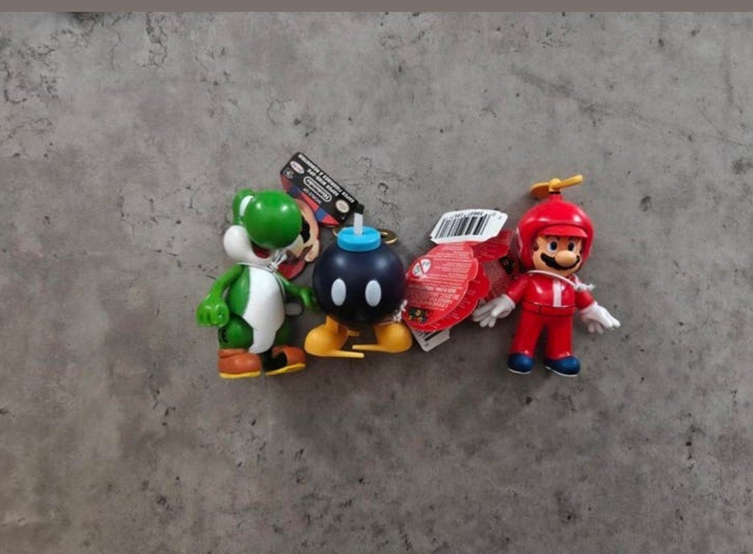 Mario poppetjes jakks mario, Ophalen of Verzenden