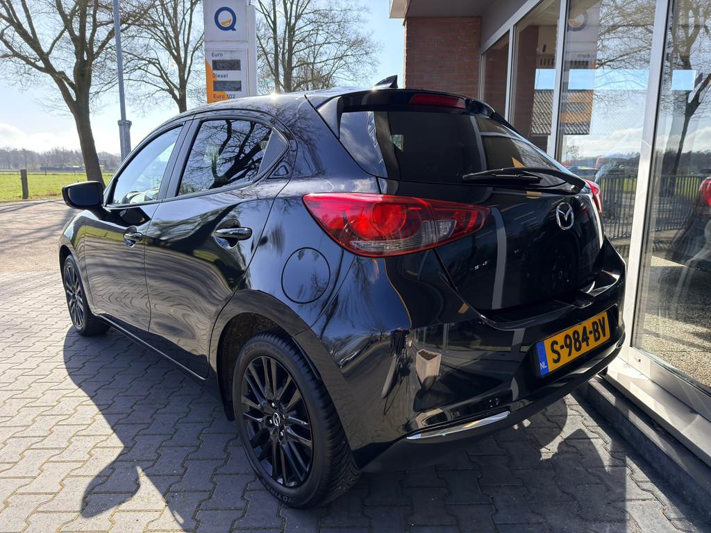 Mazda 2 1.5 Skyactiv-G Sportive Carplay AchteruitrijCamera, Stof, 4 cilinders, Zwart, Origineel Nederlands