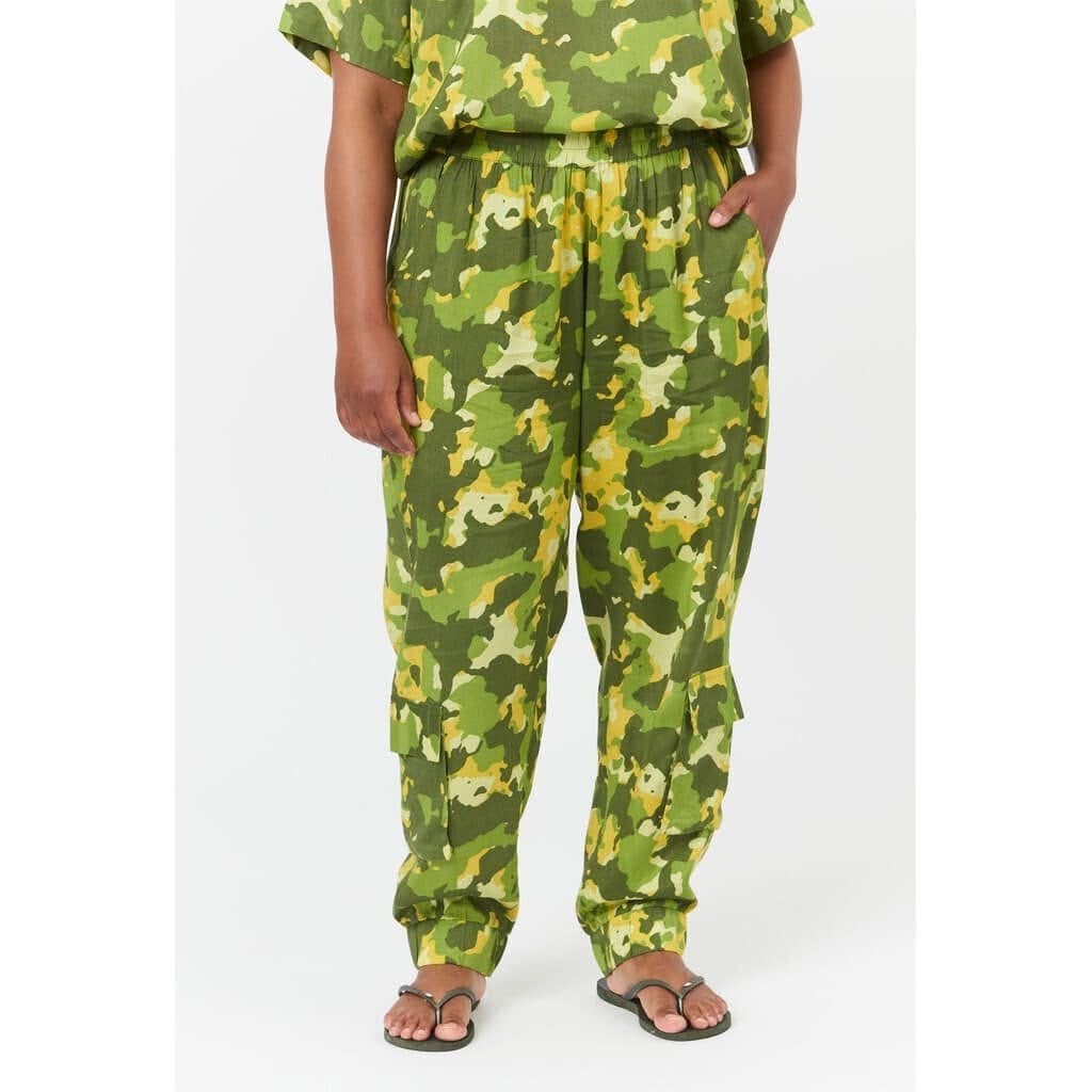 8064  broek BEATRICE van ADIA - maat 54/56 - XL, Verzenden, Nieuw, Groen, Broek of Spijkerbroek