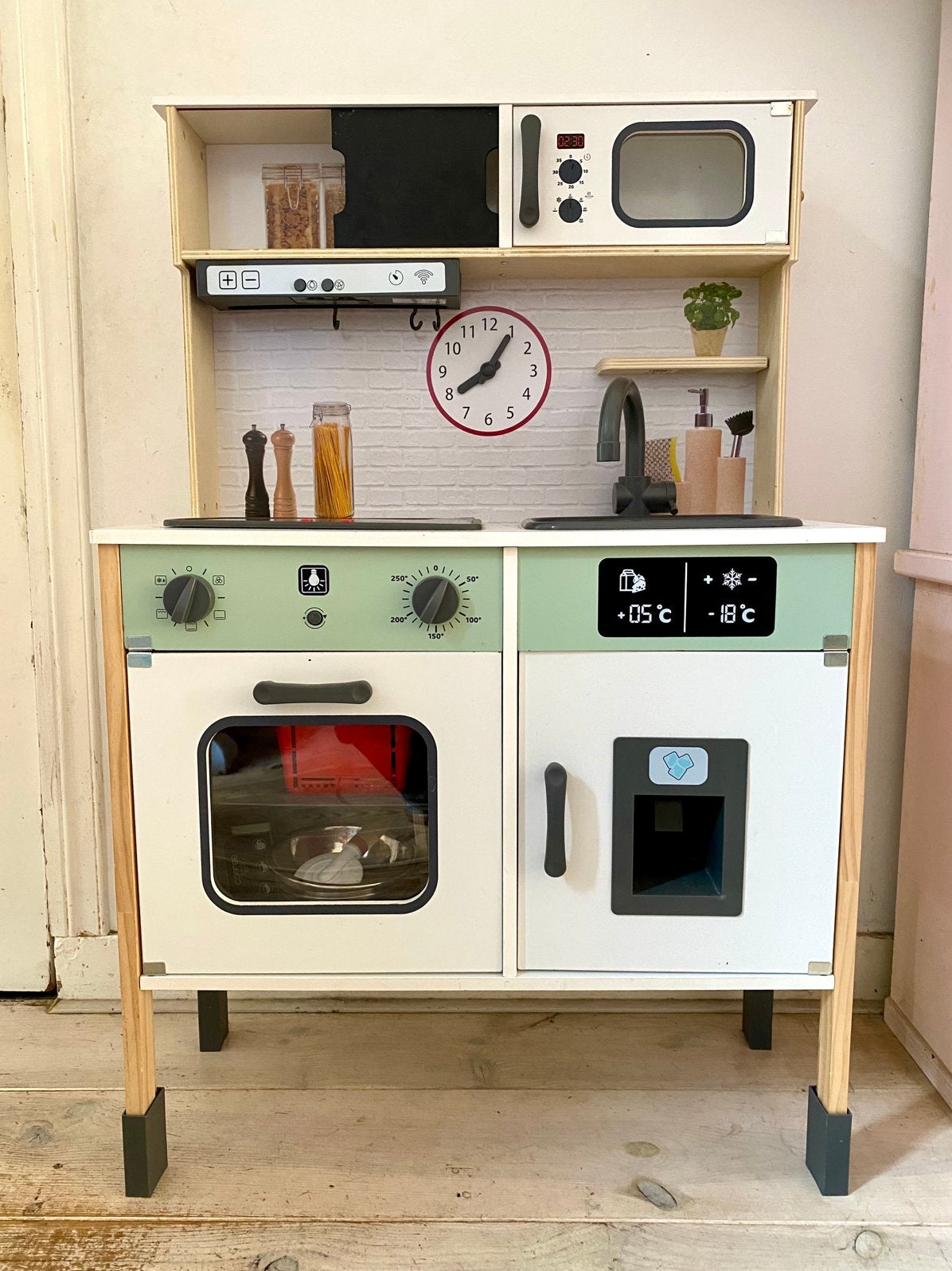 Keuken en wat toebehoren, Kinderen en Baby's, Speelgoed | Speelkeukens, Ophalen, Gebruikt