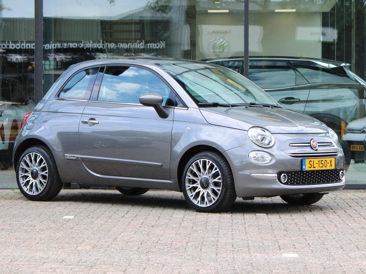 Fiat 500 1.2 Lounge | Apple Carplay / Panoramadak / Climate, Auto's, Fiat, Bedrijf, Te koop, ABS, Airbags, Airconditioning, Alarm