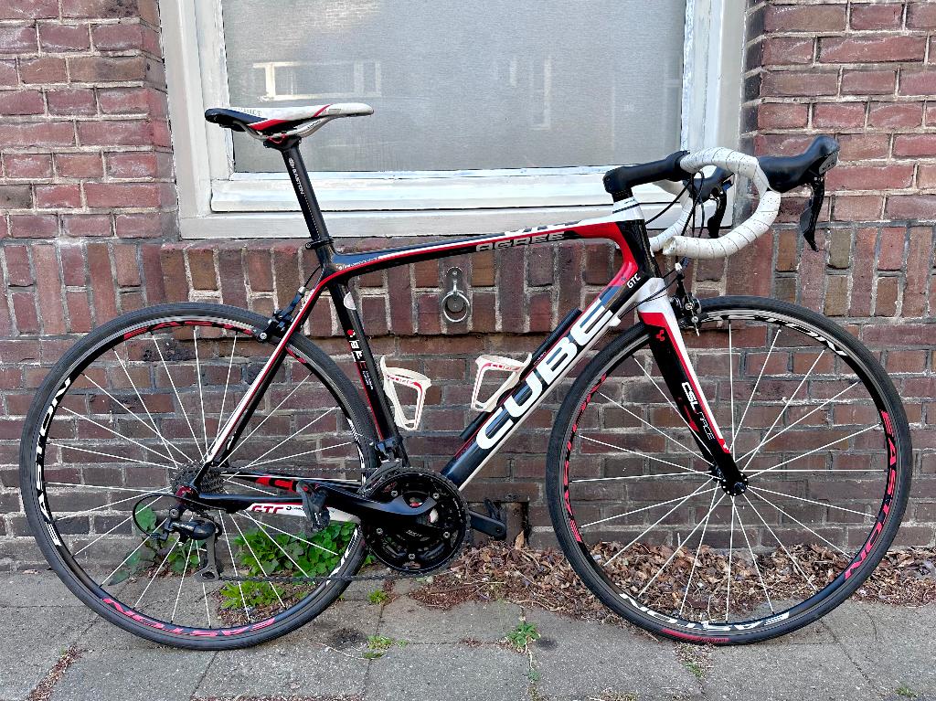 Cube GTC racefiets full carbon frame in maat 58, Fietsen en Brommers, Fietsen | Racefietsen, 28 inch, Gebruikt, Carbon, 57 tot 61 cm