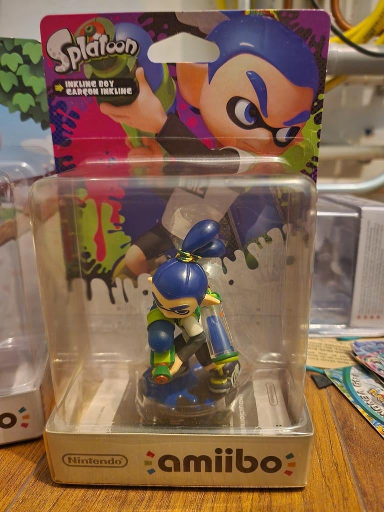 Splatoon amiibo Inkling Boy - Nieuw in verpakking, Verzamelen, Poppetjes en Figuurtjes, Ophalen of Verzenden, Nieuw