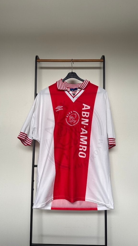 Origineel Ajax thuisshirt 1995/96 Umbro maat M– ABN AMRO, Maat M, Ophalen of Verzenden, Zo goed als nieuw, Shirt