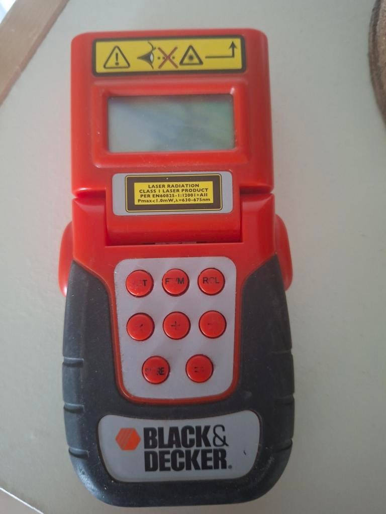 Black & Decker sonische laser puntmeter, Ophalen