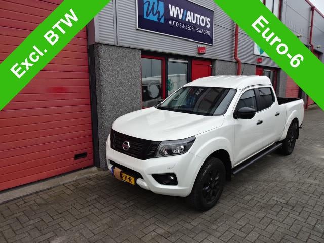 Nissan Navara 2.3 190 pk 5 zitter automaat (bj 2022), Auto diversen, Schadeauto's, Automaat, Info@wvbedrijfswagens.nl, Wit, 2298 cc
