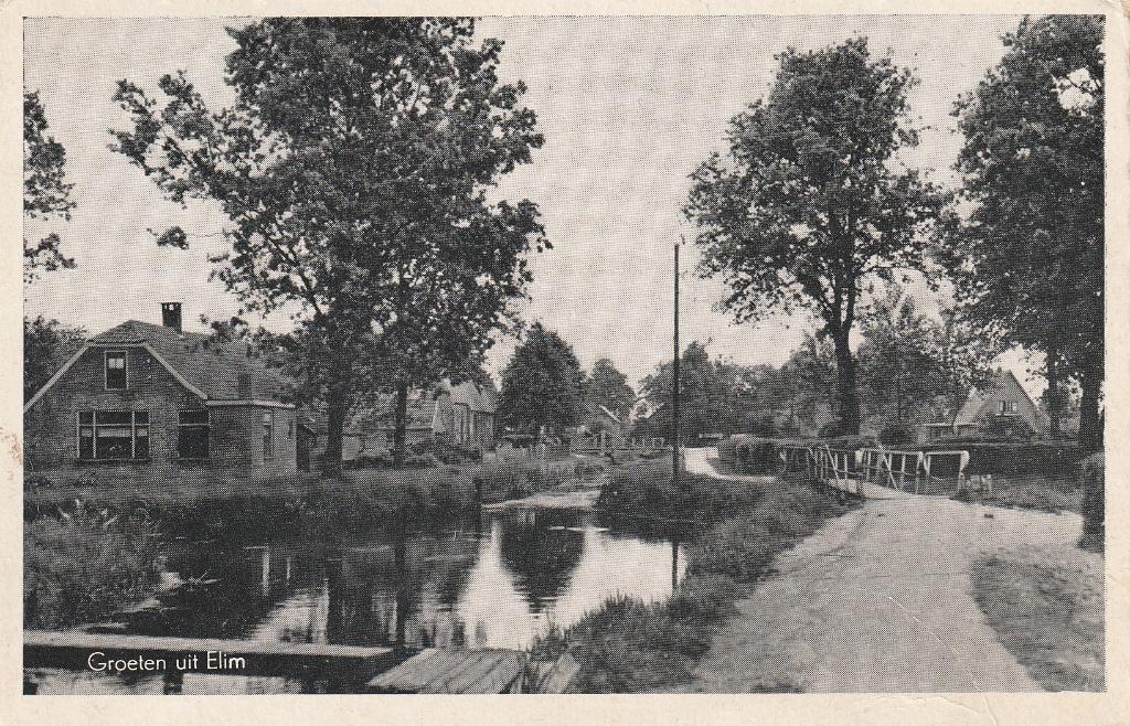 Elim, Ophalen of Verzenden, 1920 tot 1940, Ongelopen, Drenthe