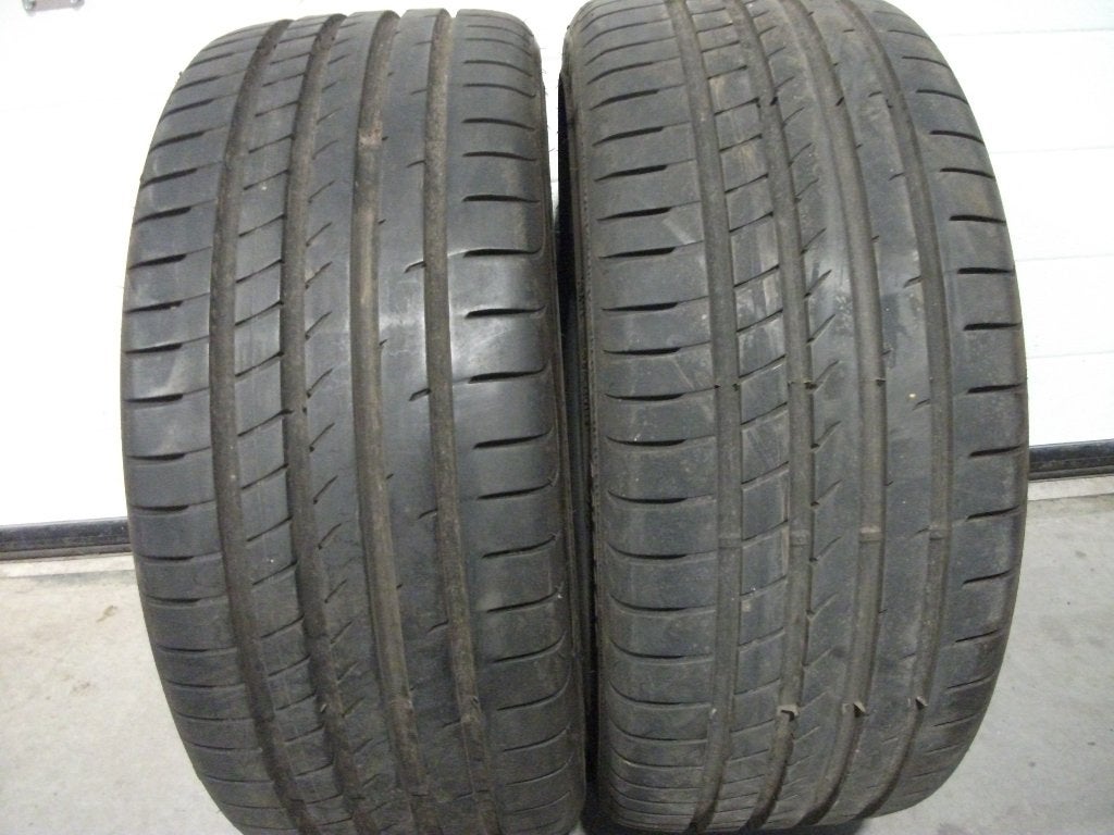 2 x 225/40 18" goodyear zomerbanden 2 x 7mm!, Ophalen, 18 inch, Gebruikt, Banden en Velgen
