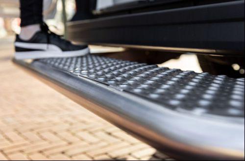 Achteropstap MB Sprinter RVS bumperbreed Nieuw