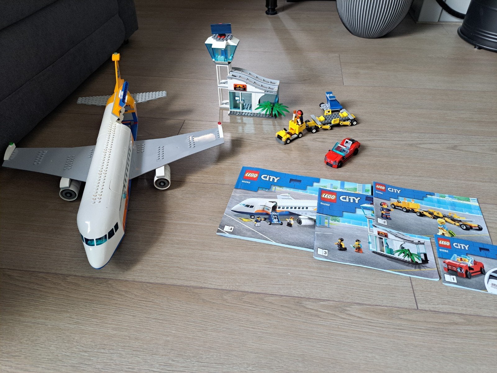 Lego 60262. Passagiers vliegtuig, City, Lego, Ophalen of Verzenden, Zo goed als nieuw