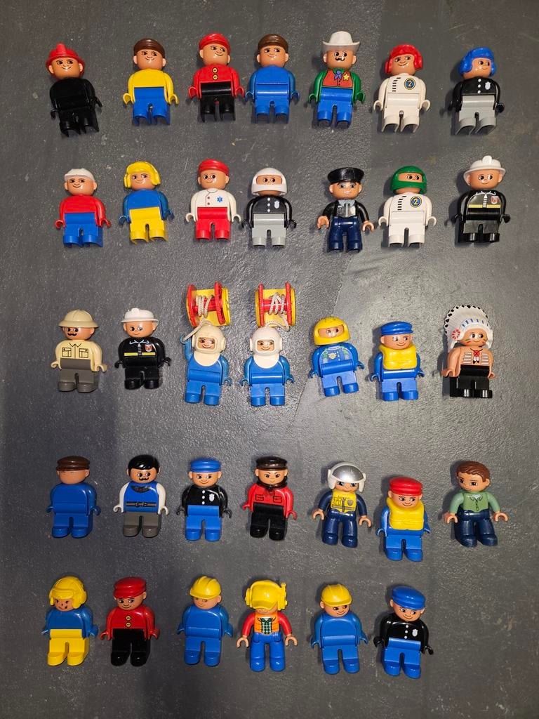 75 duplo poppetjes en diertjes, Ophalen of Verzenden, Duplo